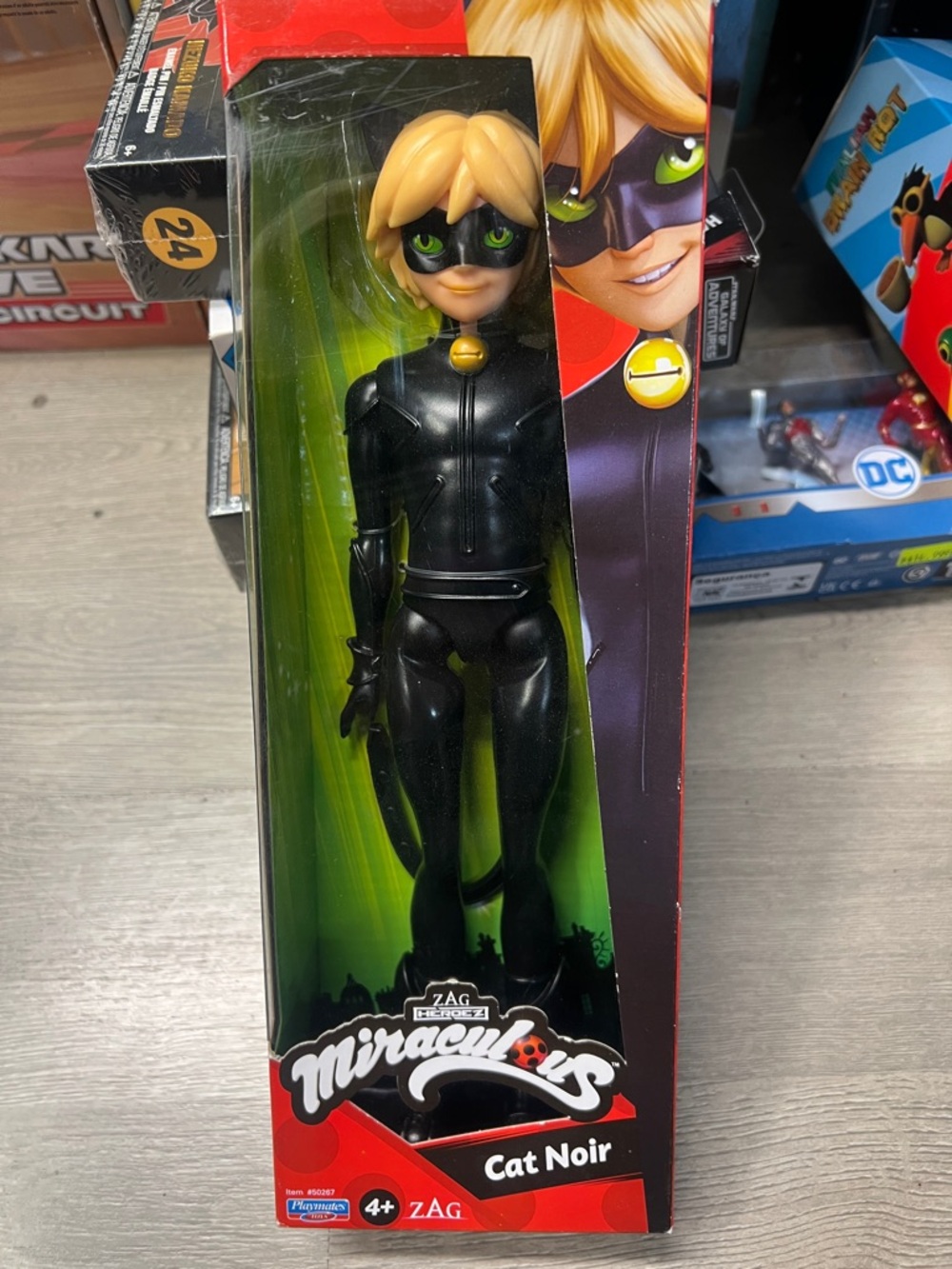 Ag Adriano Goldschmied Miraculous Cat Noir Action Figure - Black, Blonde